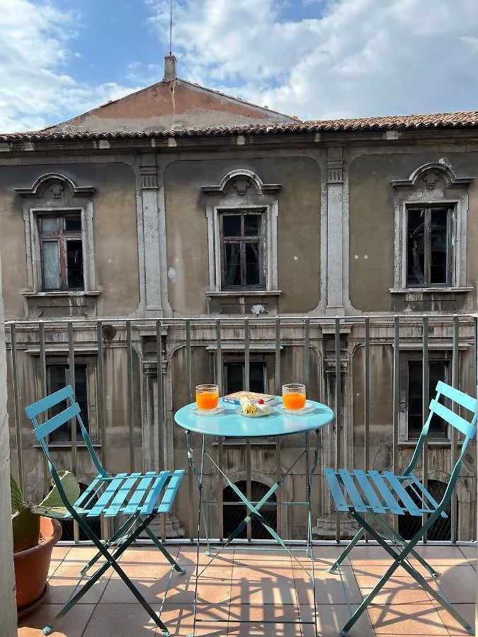카타니아 Duomo - Loft A Due Passi Da Tutto Con Vista 아파트